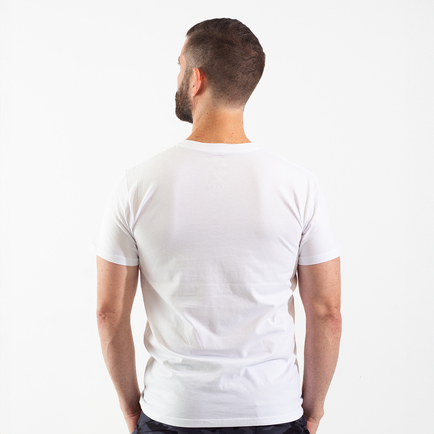 Basics White SS Tee