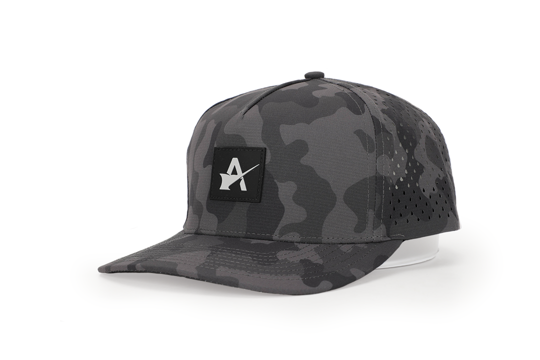 Performance Icon Patch Snapback - Black Camo