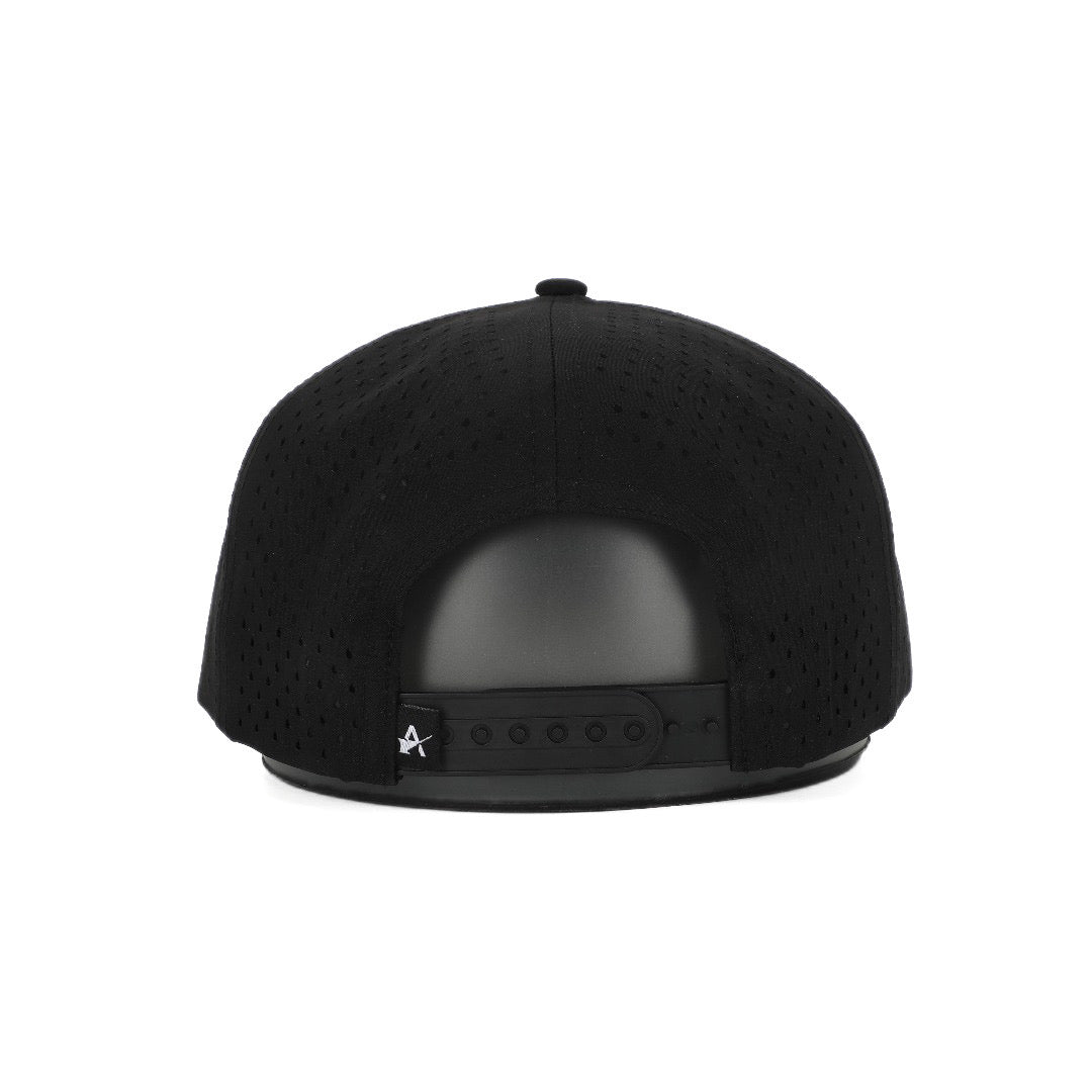 Icon Snapback Hat - Black