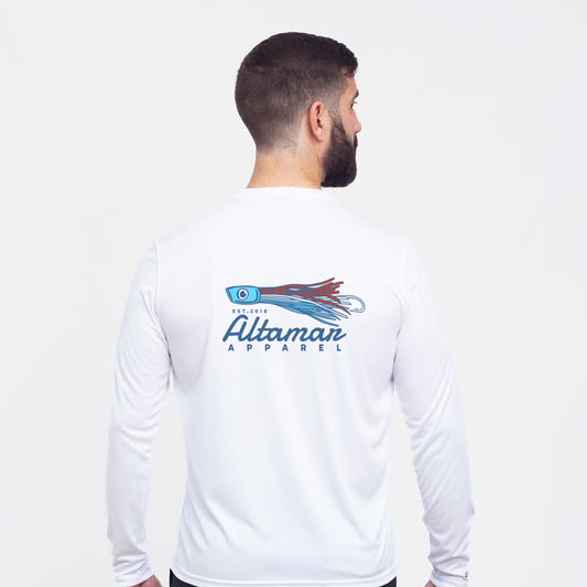 Lure Performance White LS Tee