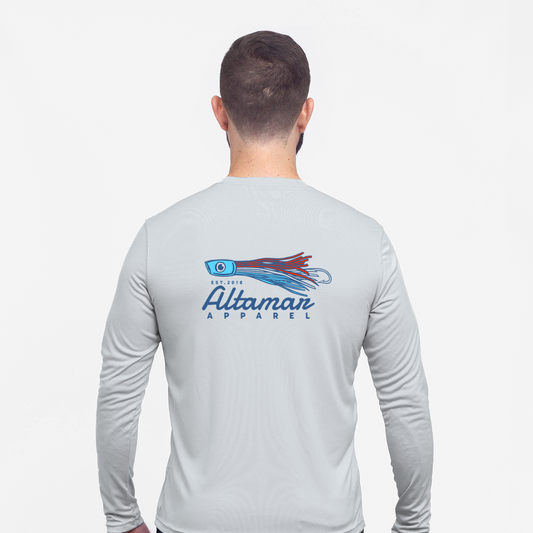 Lure Performance Grey LS Tee