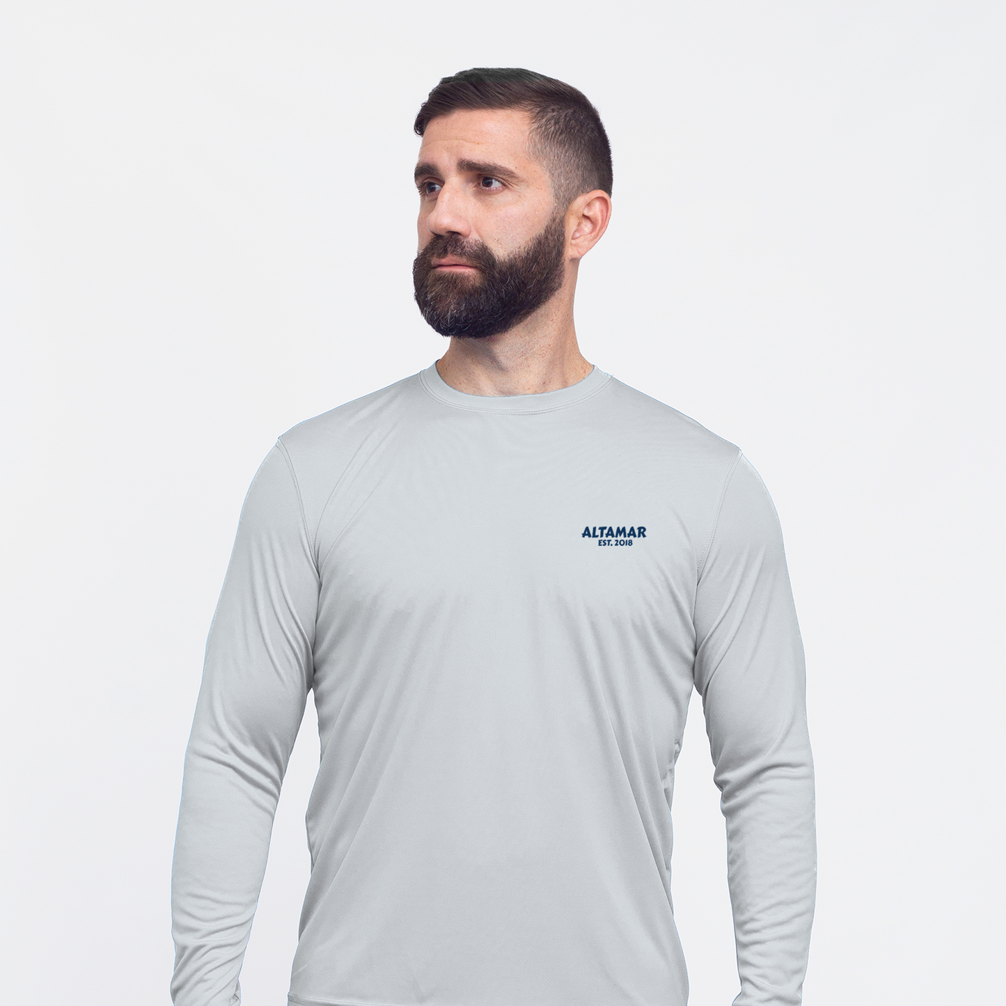Wahoo Performance Grey LS Tee