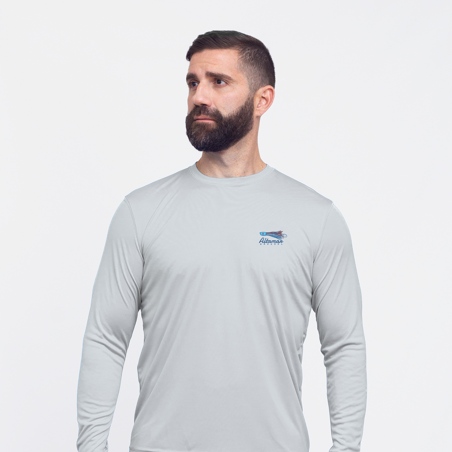Lure Performance Grey LS Tee