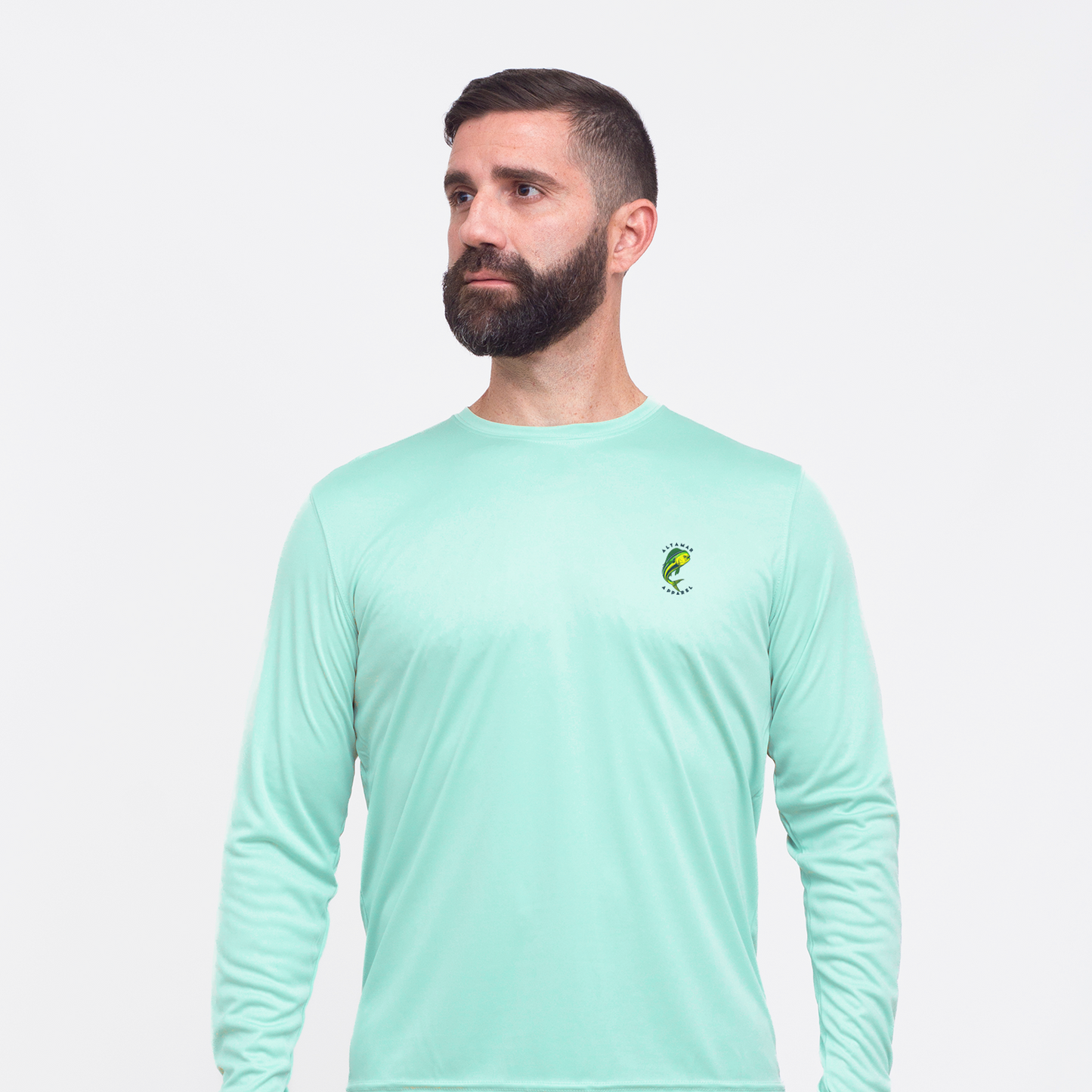 Mahi Performance Seafoam LS Tee
