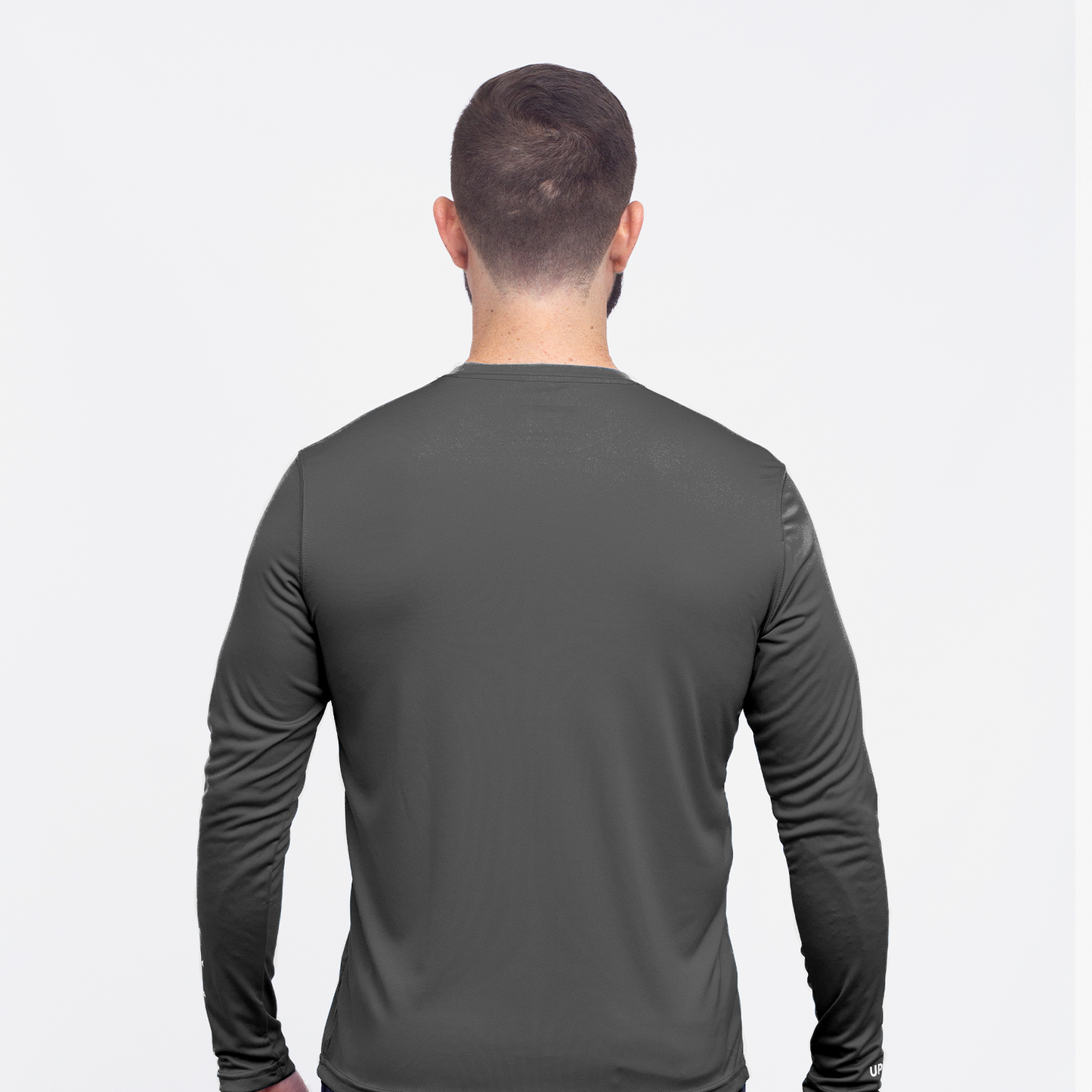 Wordmark Performance Carbon LS Tee
