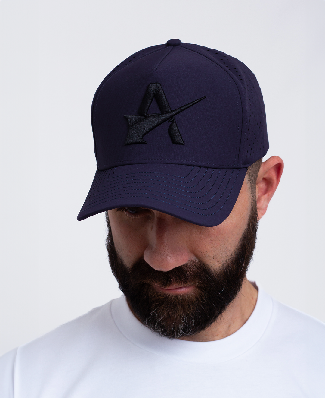 Icon Snapback Hat - Navy