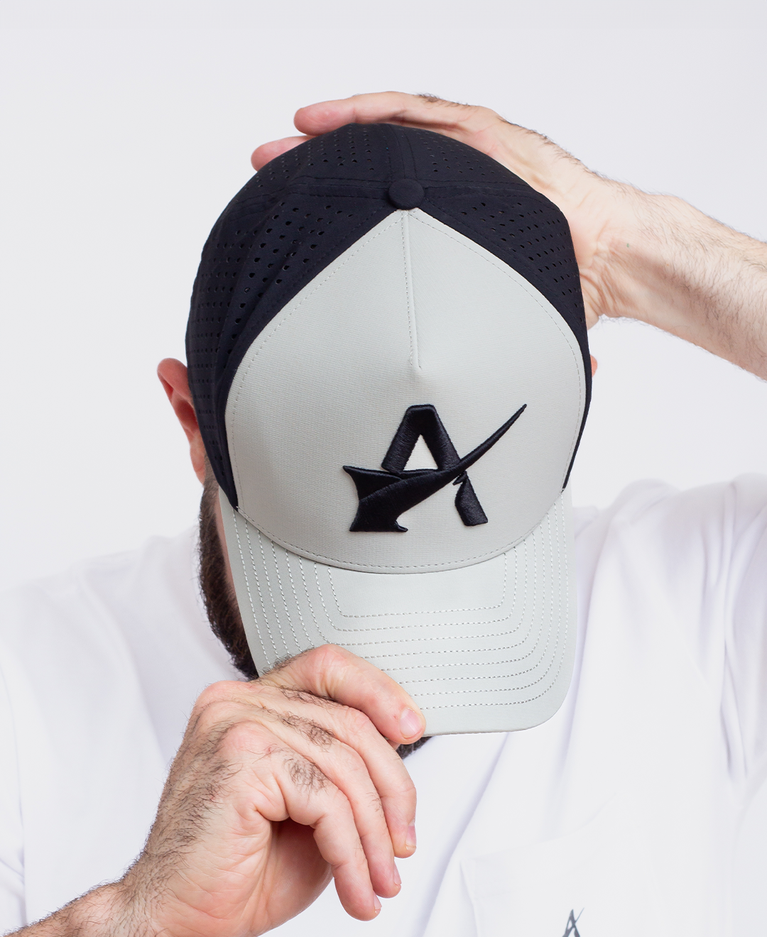 Icon Snapback Hat - Grey
