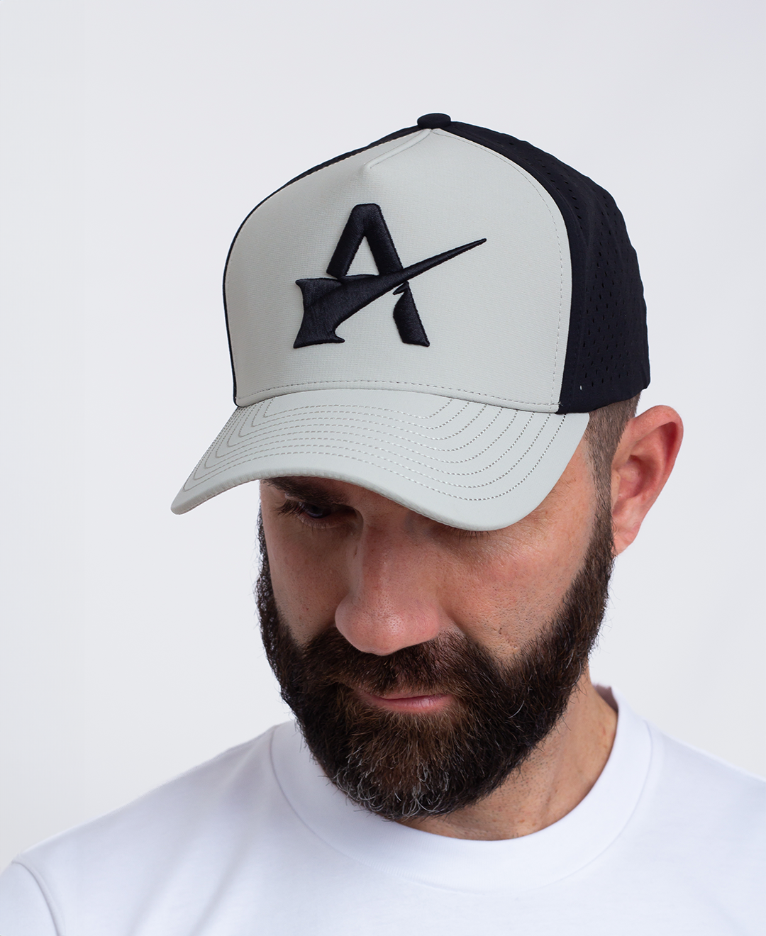 Icon Snapback Hat - Grey