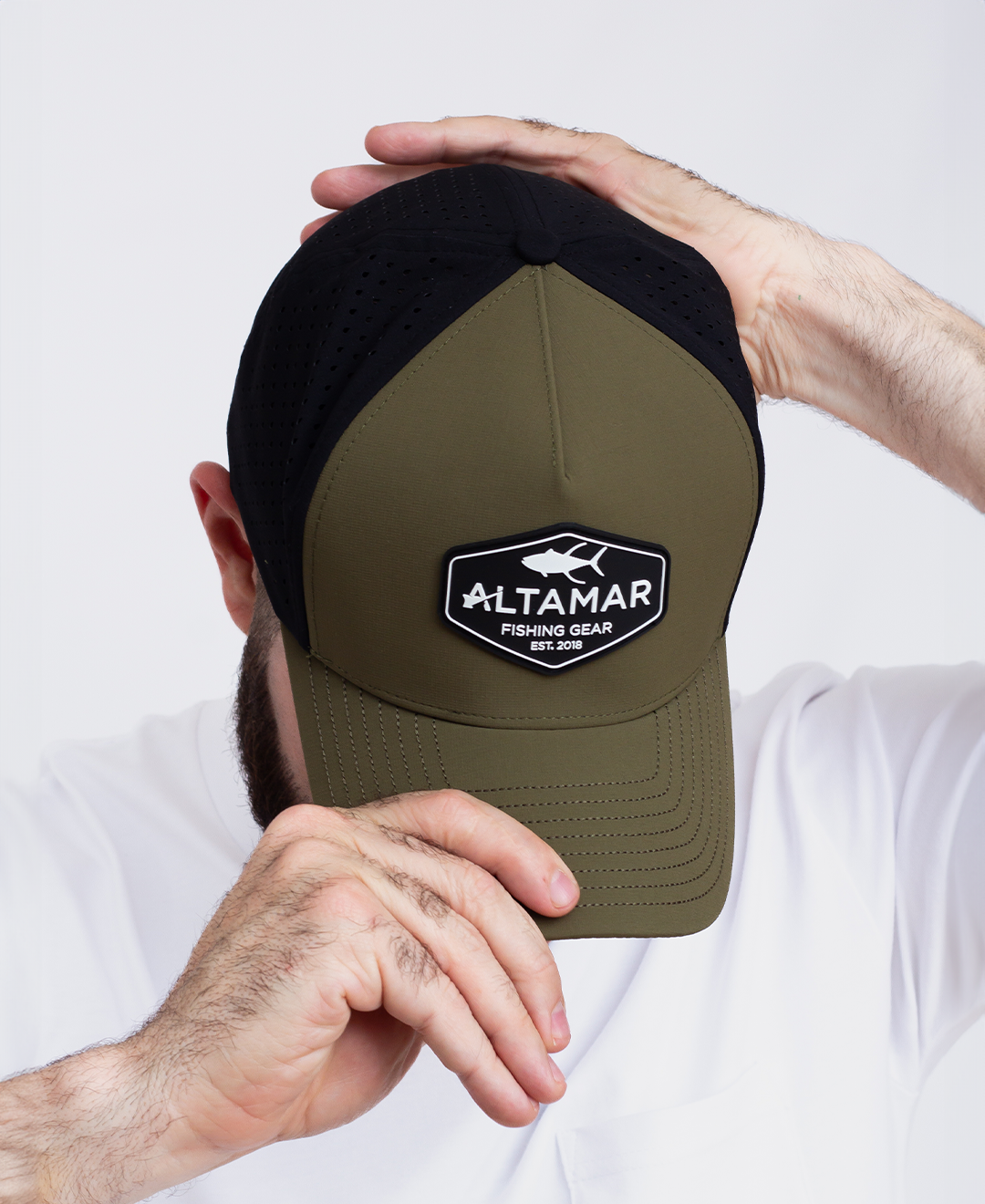 Offshore Snapback Hat - Olive