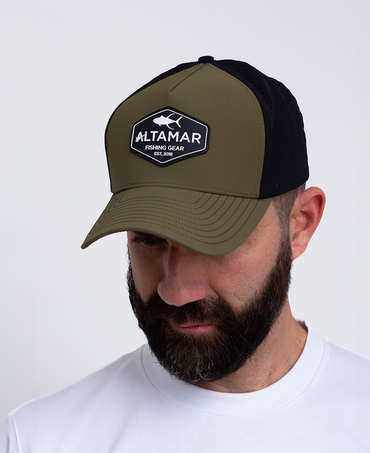 Offshore Snapback Hat - Olive