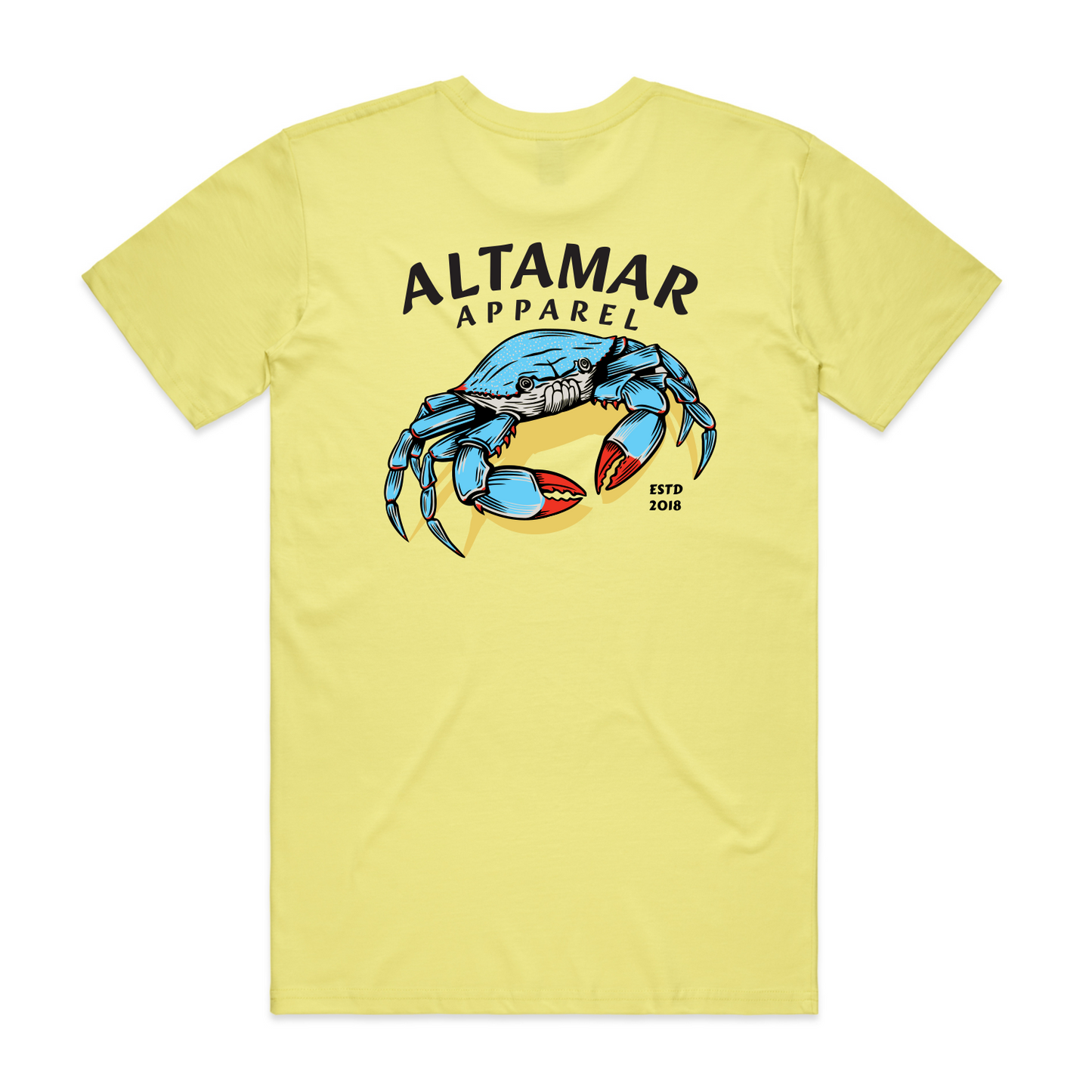 Blue Crab Short Sleeve Tee