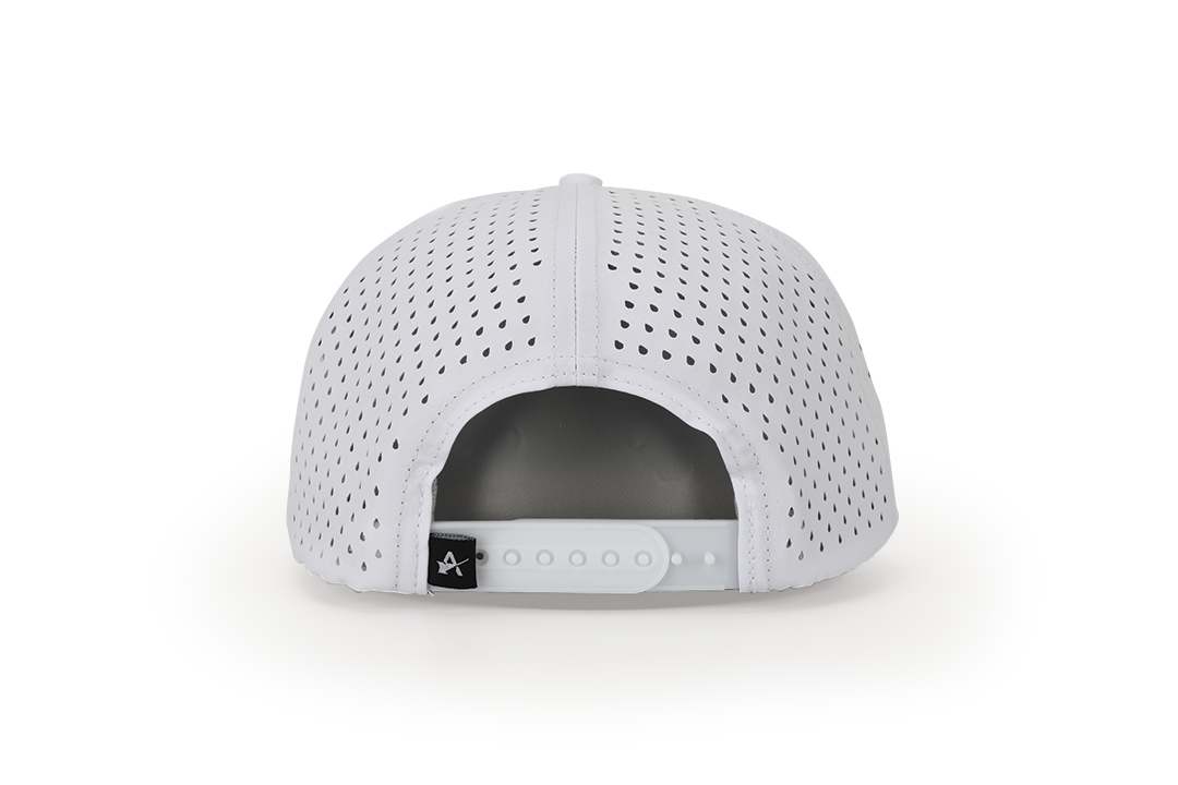 Coastal Snapback Cap - White
