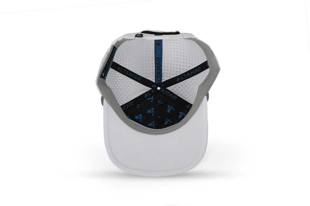 Coastal Snapback Cap - White