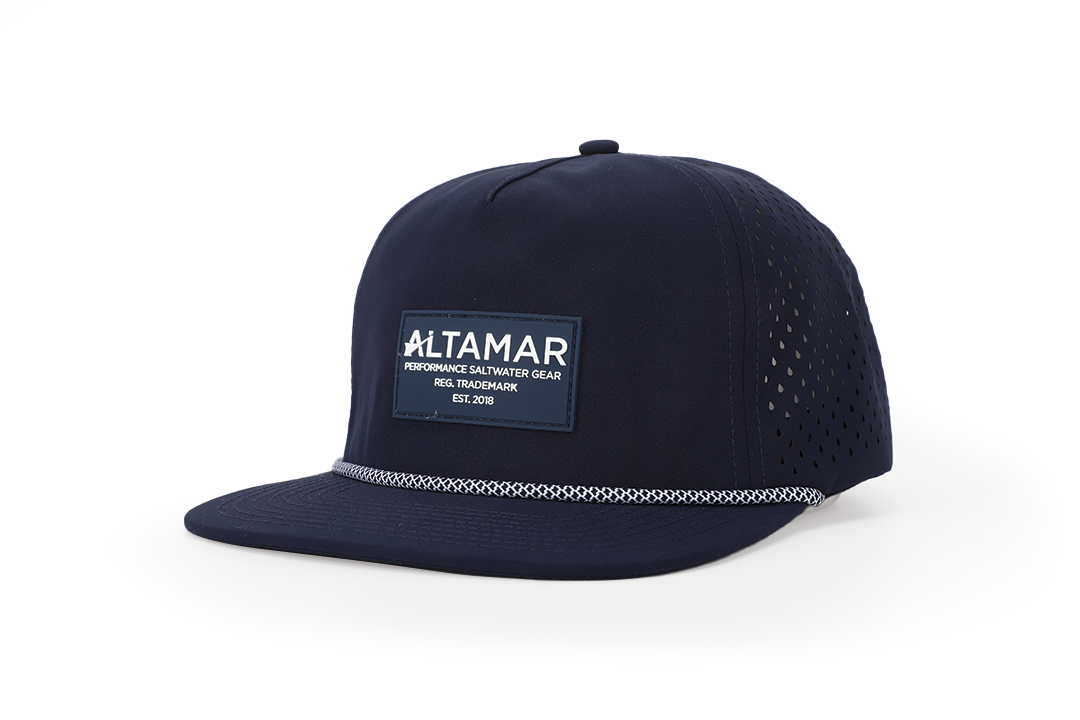 Coastal Snapback Cap - Navy