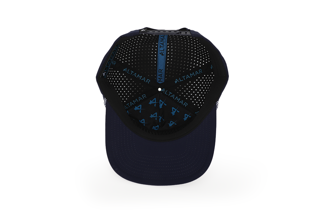 Coastal Snapback Cap - Navy