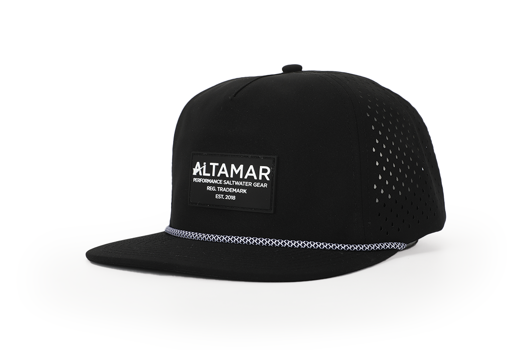Coastal Snapback Cap - Black