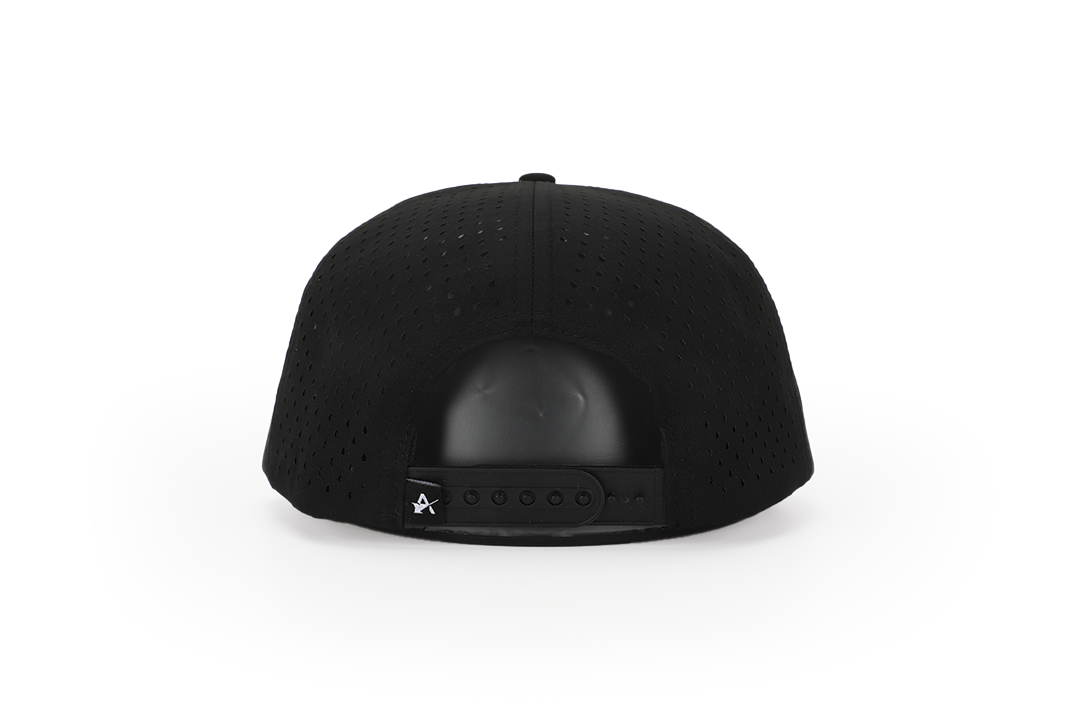 Coastal Snapback Cap - Black
