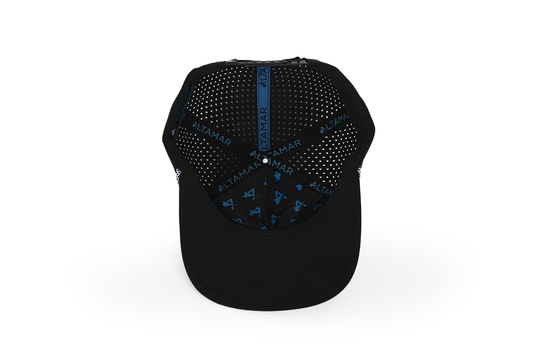 Coastal Snapback Cap - Black