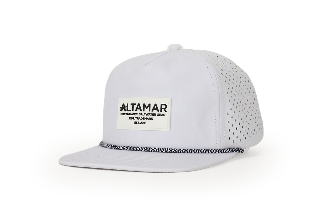 Coastal Snapback Cap - White