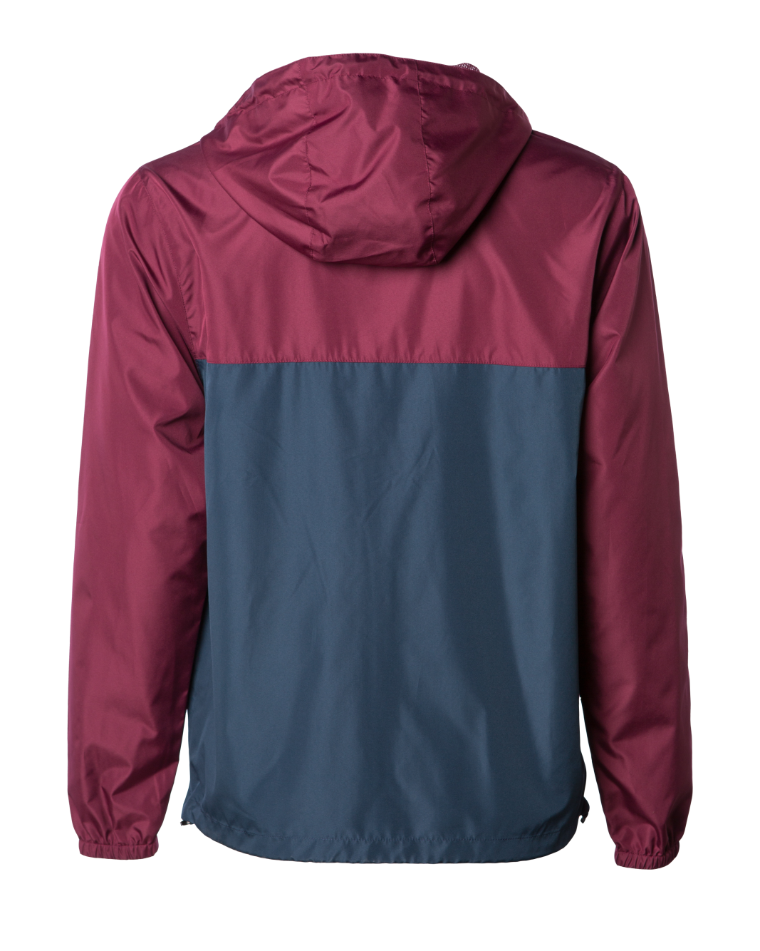 Maroon/Navy Windbreaker