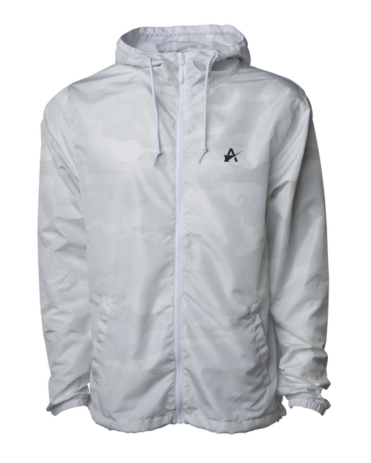 White Camo Windbreaker