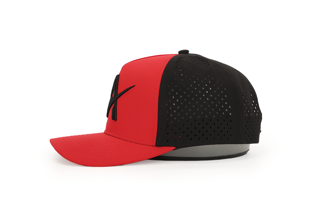 Icon Snapback Hat - Red