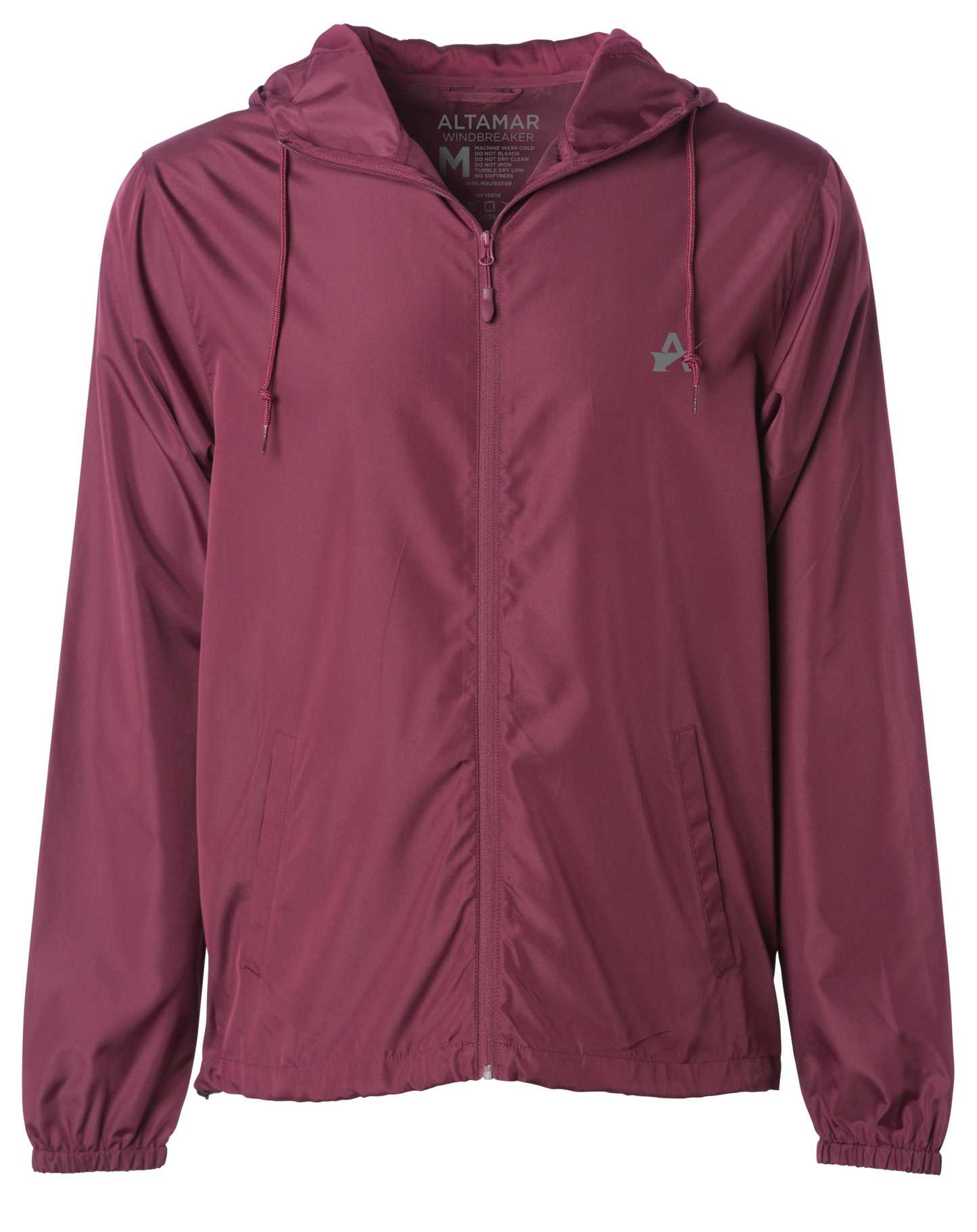 Maroon Windbreaker