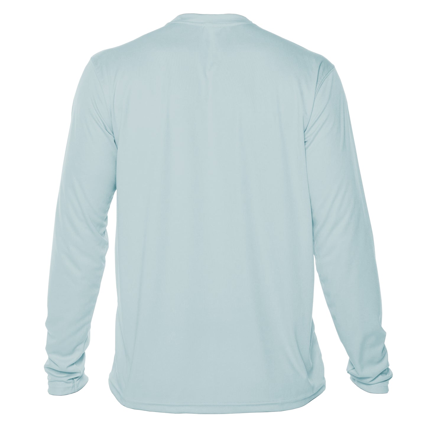 Wordmark Performance Artic Blue LS Tee