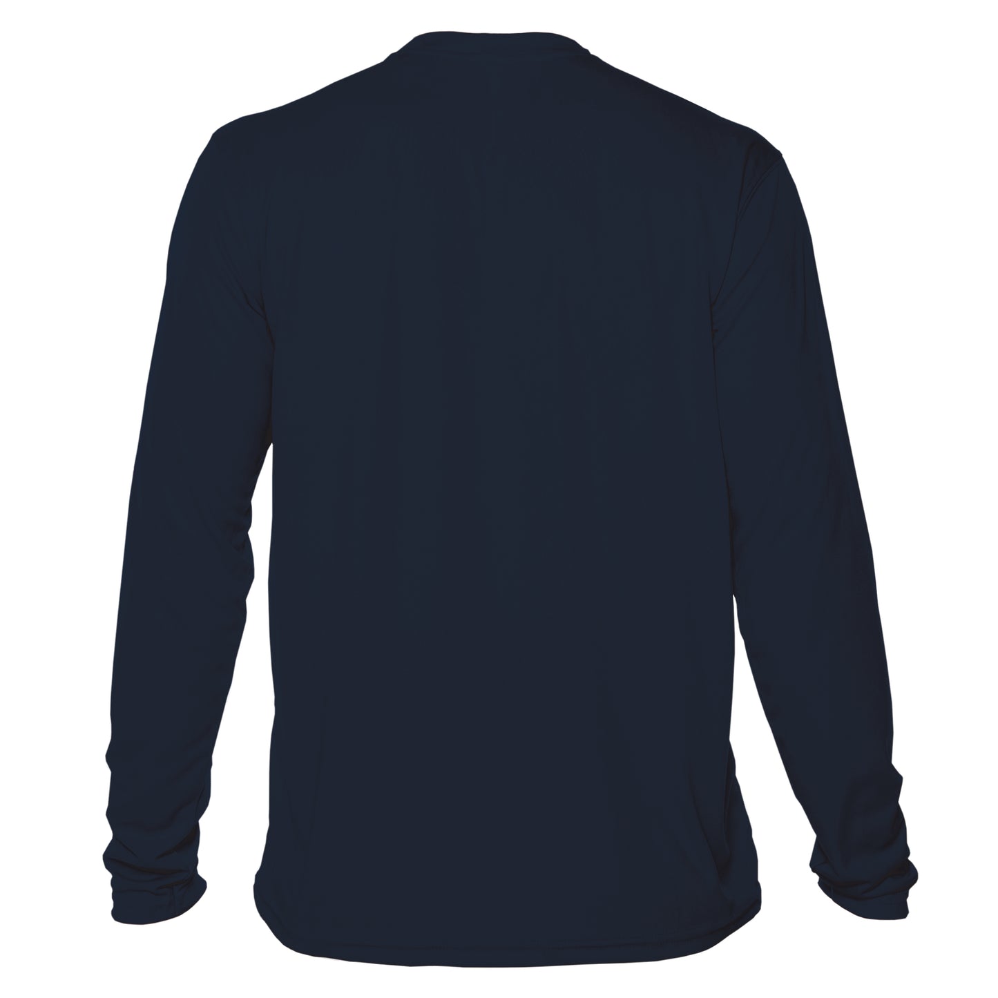 Wordmark Performance Navy LS Tee