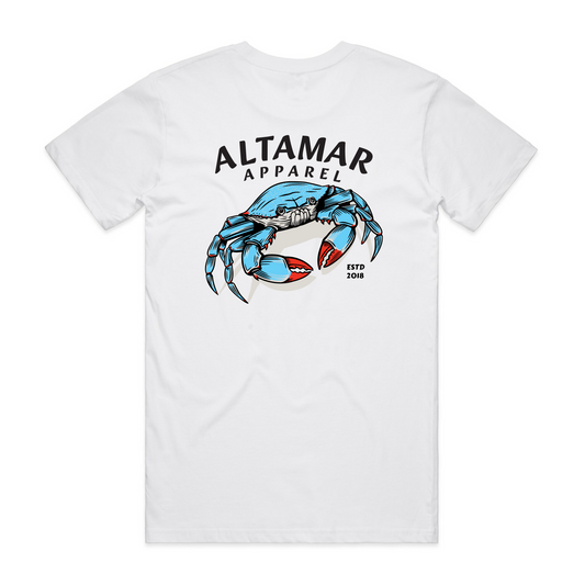 Blue Crab Short Sleeve Tee