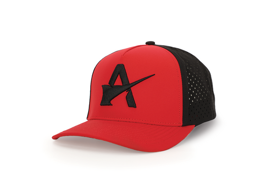 Icon Snapback Hat - Red